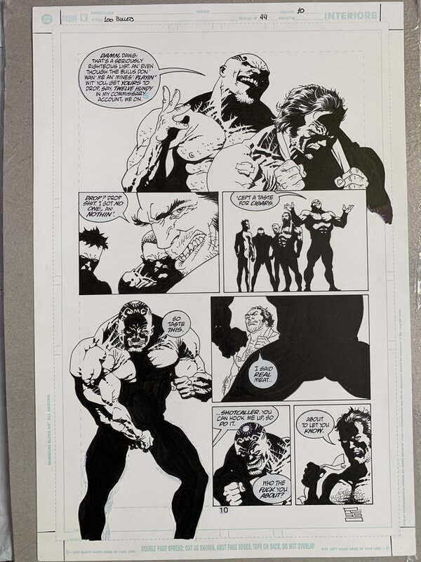 Eduardo Risso, 100 Bullets #44 pg10 - Planche originale