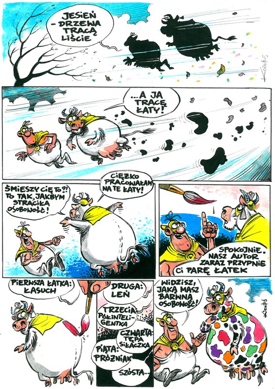 Milkymen - Autumn by Slawomir Kiełbus - Comic Strip