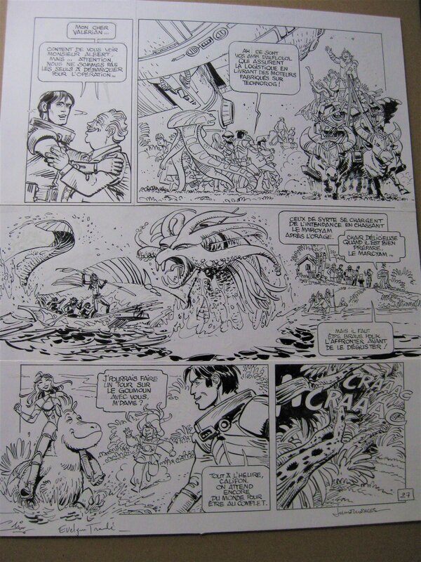 Jean-Claude Mézières, Pierre Christin, Evelyne Tran-Lê, Valérian    T21    l' OuvreTemps - Comic Strip