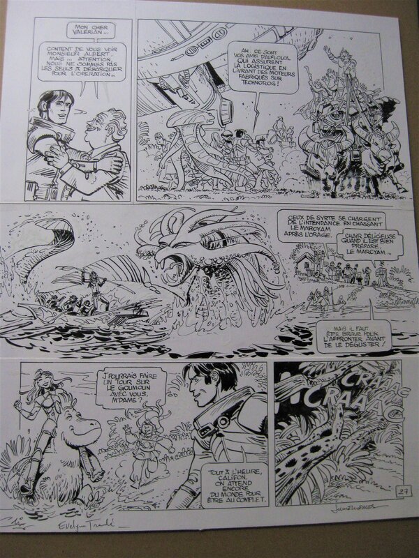 For sale - Jean-Claude Mézières, Pierre Christin, Evelyne Tran-Lê, Valérian    T21    l' OuvreTemps - Comic Strip