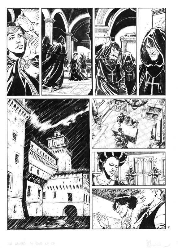 Les Savants T1 p.45 by Stefano Carloni - Comic Strip