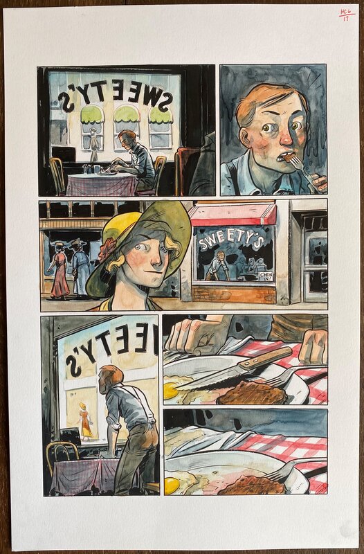 Tyler Cook, Harrow County #06 pg 17 - Planche originale