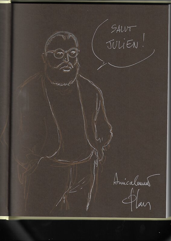 Philan, Sergio Leone - Glénat 1/2 - Sergio Leone - Dédicace