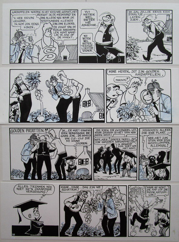 De gouden patatten by Marc Sleen - Comic Strip