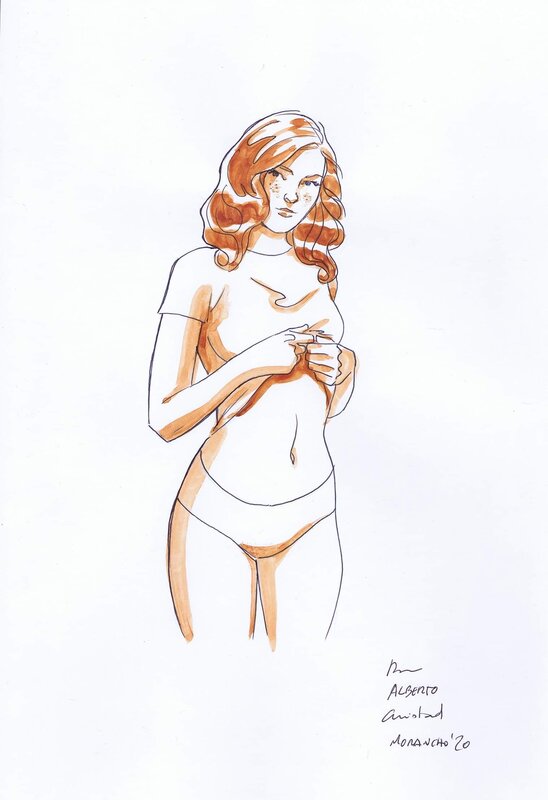 Sara Lone: Ummmm by David Morancho - Sketch