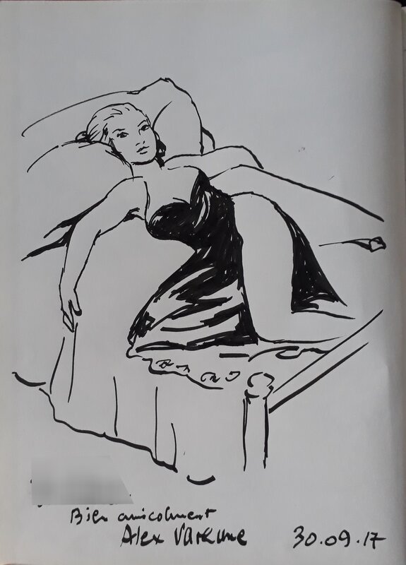 Ida Mauz by Alex Varenne - Sketch