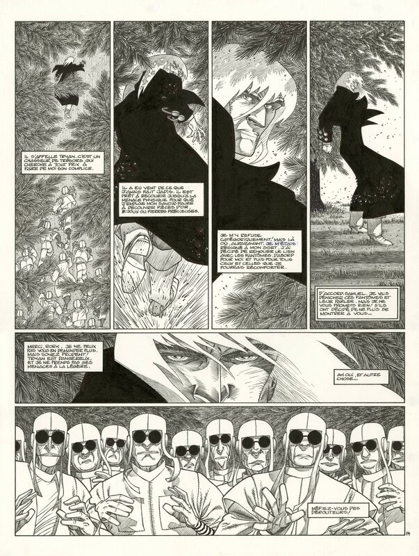 Andreas, Rork - Les Fantômes - P14 - Planche originale