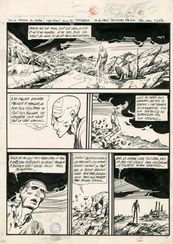 Druillet - Nosferatu - Planche originale