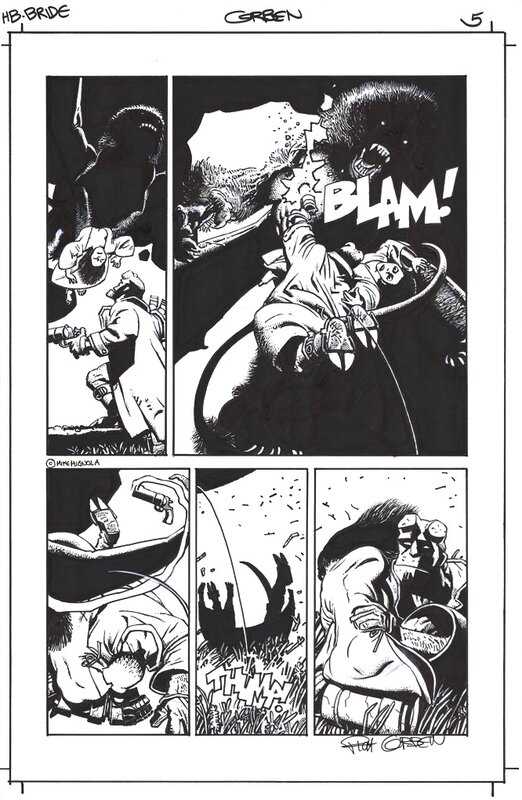 Corben: Hellboy Bride of Hell page 5 - Comic Strip