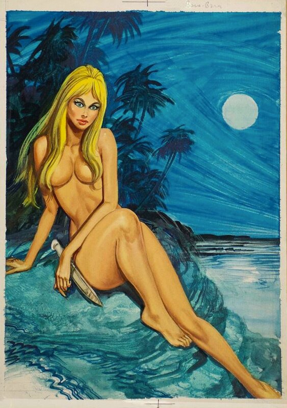 For sale - Floriano Bozzi, Couverture Bora Bora : L'ultima Speranza - Original Cover