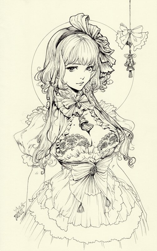 Lacework by Jasmin Darnell - Original Illustration