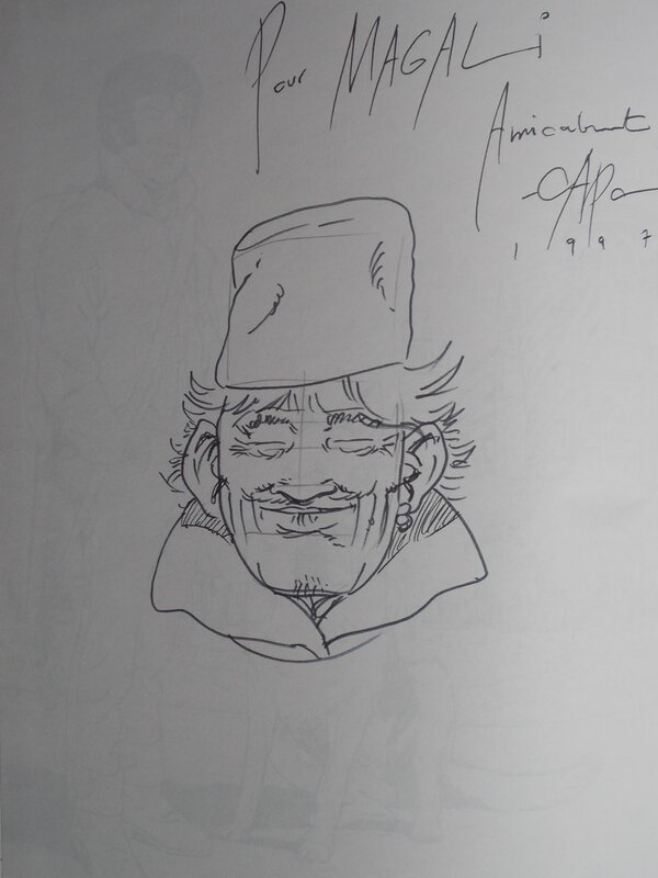 Francoeur by Bernard Capo - Sketch