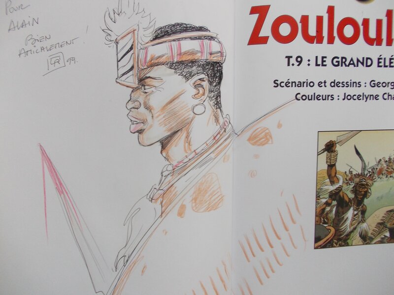 Zoulouland par Georges Ramaïoli - Dédicace