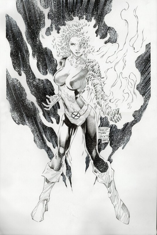 Magma by Philip Tan, Jeff Huet - Original Illustration