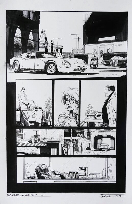 Batman : Curse of the white knight #5 page 19 - Sean Gordon Murphy - Planche originale