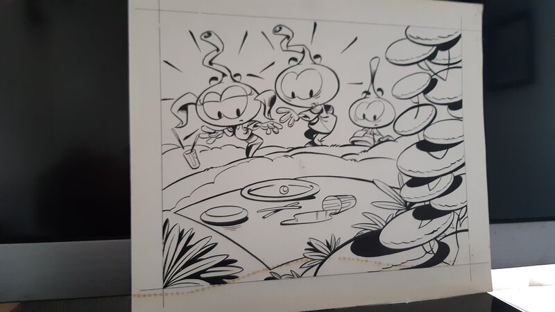 Snorky par Nic - Planche originale