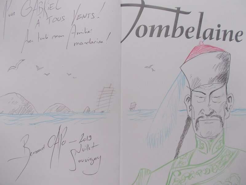 Tombelaine by Bernard Capo - Sketch