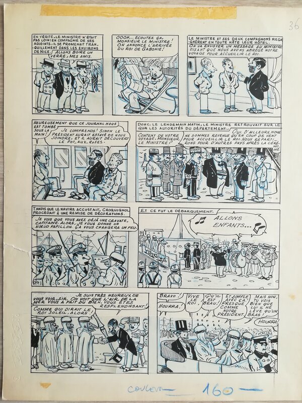 Louis Forton, Les Pieds Nickelés Tome 10 - Comic Strip