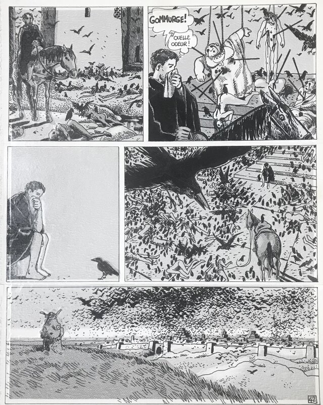 Polonius - Fin par Jacques Tardi, Jean-Paul Picaret - Planche originale