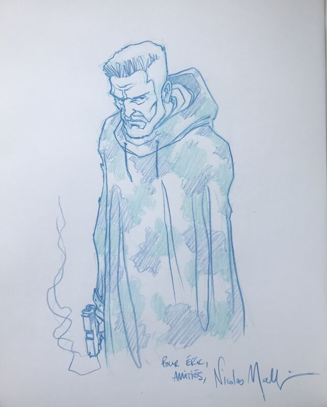 Nicolas Malfin, Dedicace sur TT t4 Goldy - Sketch