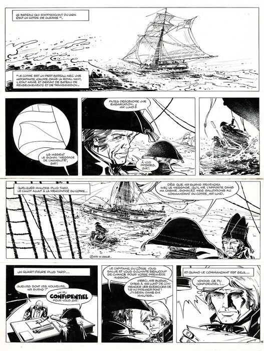Cap sur gibraltar by William Vance - Comic Strip