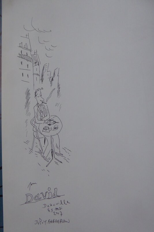 Mr jean by Charles Berberian - Sketch