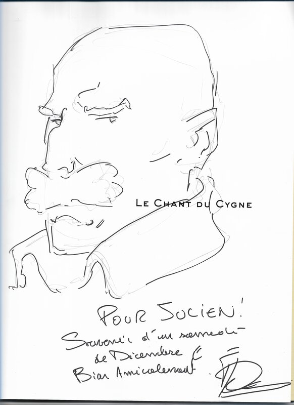 Xavier Dorison, Sergent Sabiane - Le chant du cygne - Déjà morts demain - Dédicace