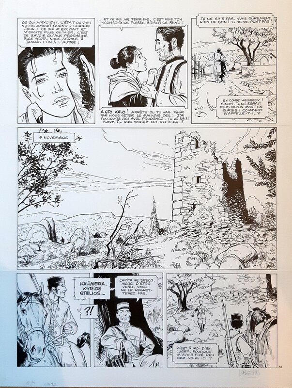 Jean-Charles Kraehn, Quintett t.4 : Quatrième mouvement - Histoire de Nafsika Vasli - Comic Strip