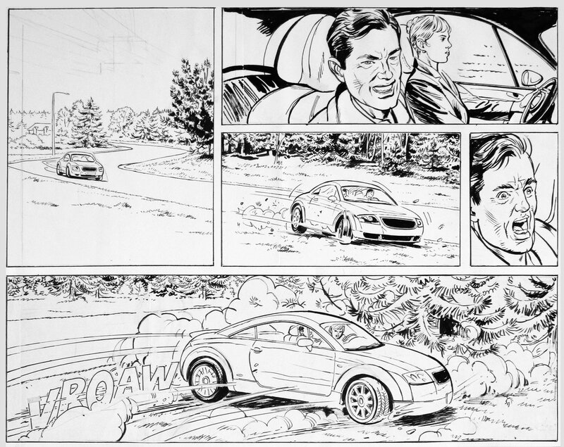 Sienna_#2 • Audi par Chetville - Planche originale