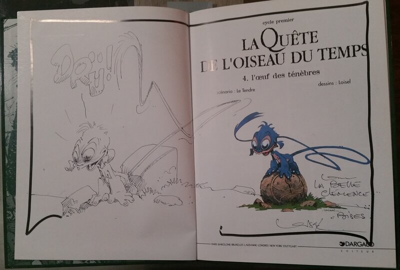 Régis Loisel, Dédicace La quête de l'oiseau du temps - Dédicace