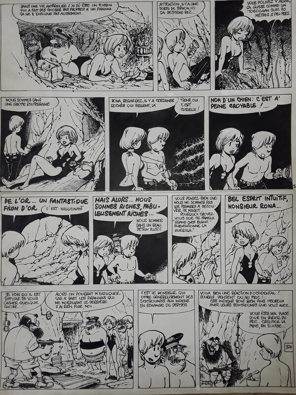 Malo Louarn, Rona - L'or du Macho- Fichu - Comic Strip