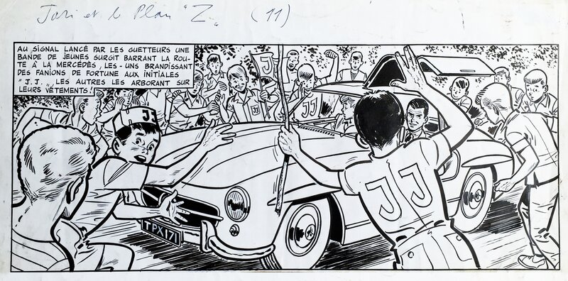 Raymond Reding, “Jari ET LE PLAN Z ” - Comic Strip