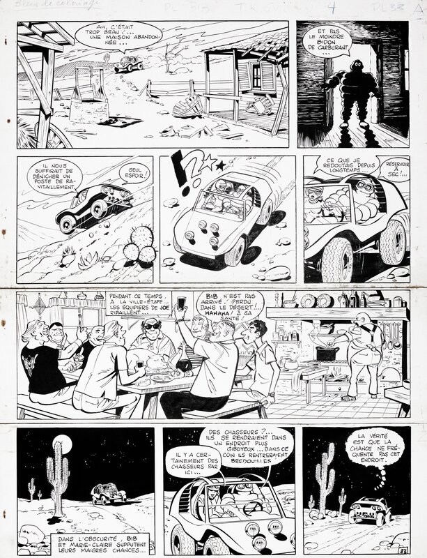 Bibendum MICHELIN by Albert Weinberg - Comic Strip