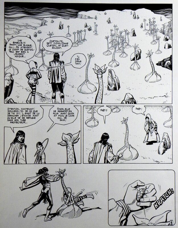 For sale - Le Vagabond des Limbes – Tome 9 – Page 2 –  » le labyrinthe virginal  » – Julio Ribera - Comic Strip