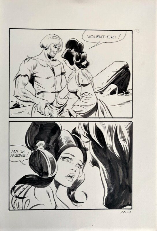 Leone Frollo, Biancaneve  N°13-113 - Comic Strip
