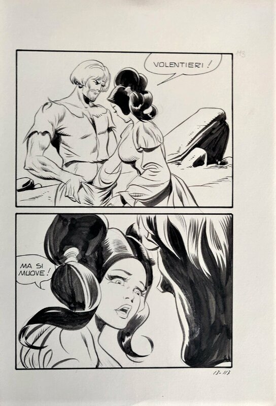 Leone Frollo, Biancaneve  N°13-113 - Planche originale