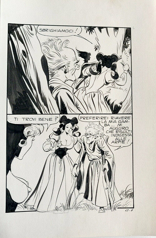 Biancaneve N° 13-6 by Leone Frollo - Comic Strip