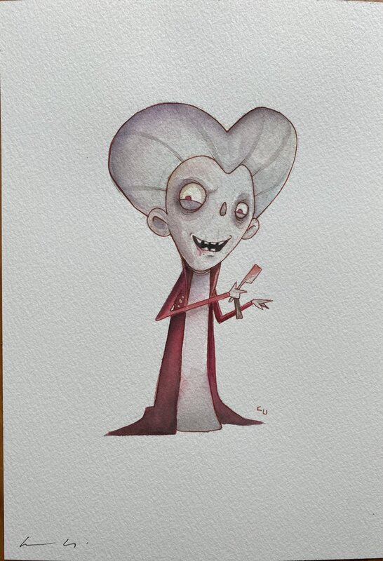 Uminga - Dracula - Illustration originale