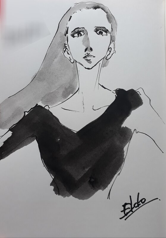 Nashima by Eldo Yoshimizu - Sketch