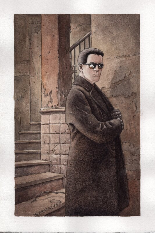 Hommage à Brek by Milan Jovanovic - Original Illustration