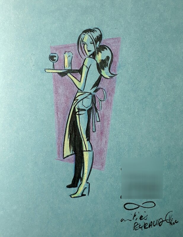 Alice Bellota by Jean-Philippe Peyraud - Sketch