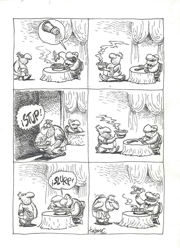 Soup by Tabaré Gómez - Comic Strip