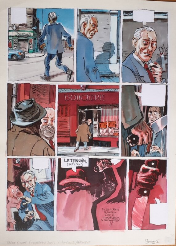 Jeff Pourquié - Vague à l'âme page 38 - Comic Strip