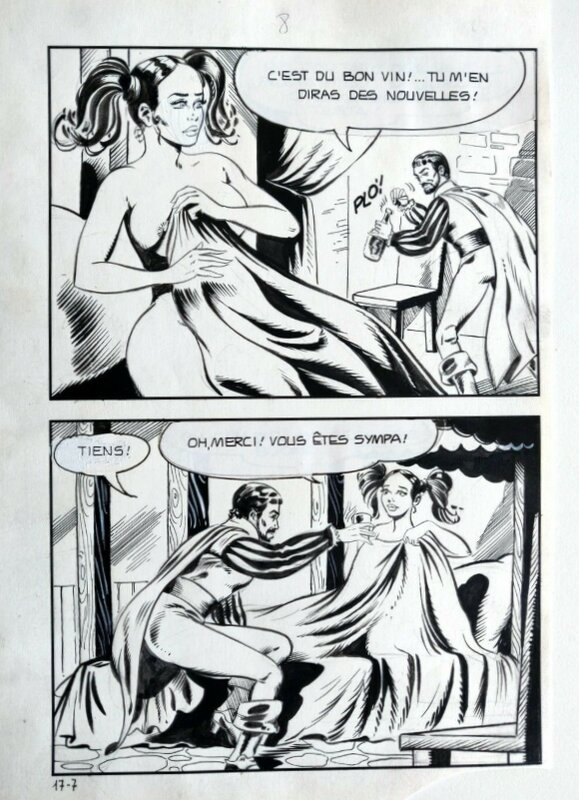 Maghela 17-7 par Dino Leonetti - Planche originale