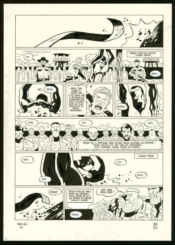 Brüno, Fabien Nury, Tyler Cross 2 Angola - Comic Strip