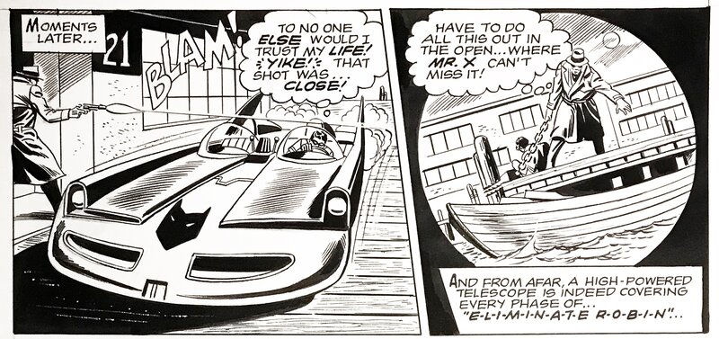Joe Giella, Batmobile Detektive #381 p10 - Planche originale