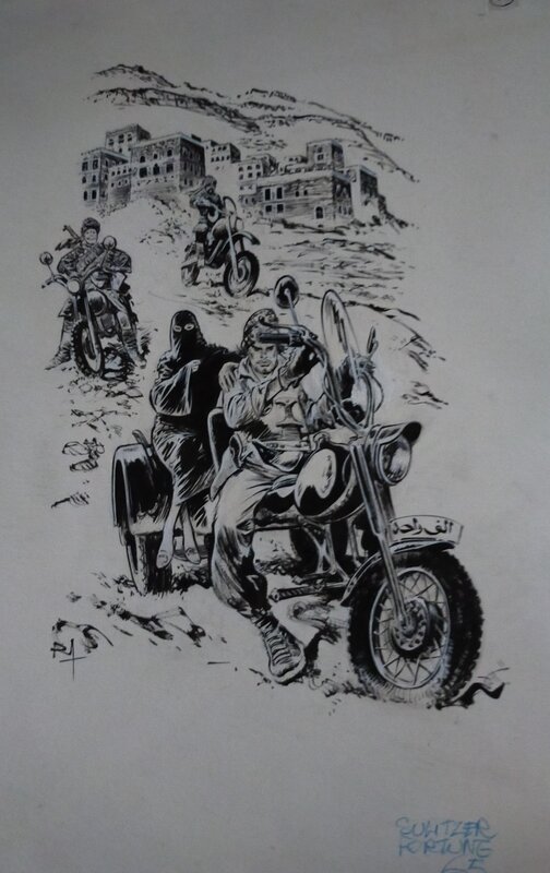 Fortune (Sullitzer) by René Follet - Original Illustration