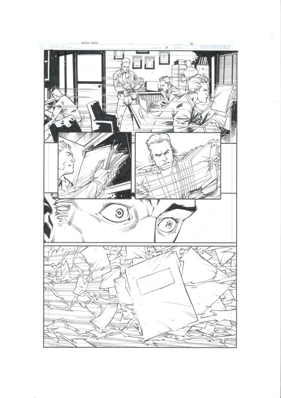 Agustin Padilla, The Flash v4 #29 page 9 - Planche originale