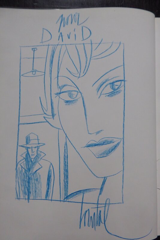 Le sang des voyous by Loustal - Sketch