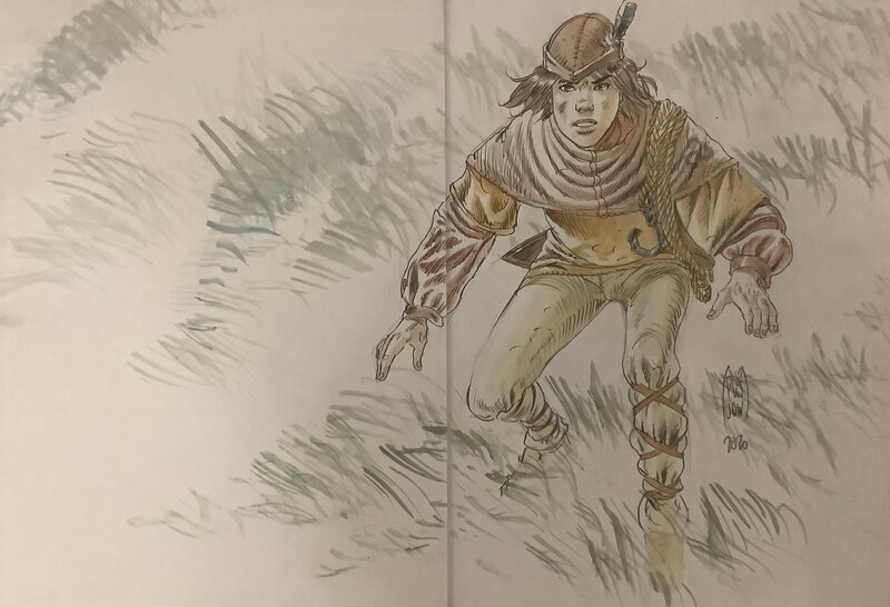 Tristan by François Plisson - Sketch